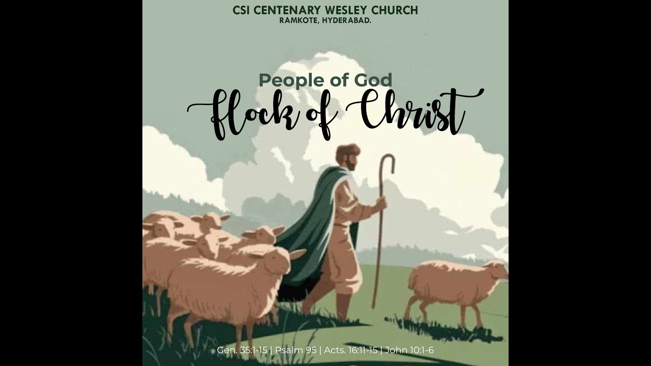 Sunday Service 20-7-2025 at 9:30 am ||  Flock of Christ  || Rev.Mothe Prasad