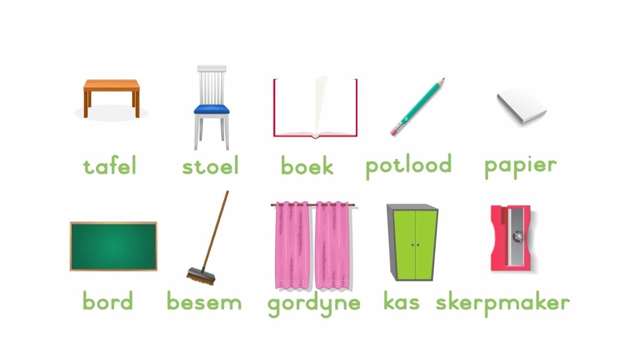 Grade 1 Afrikaans FAL – Klaskamer (Classroom)