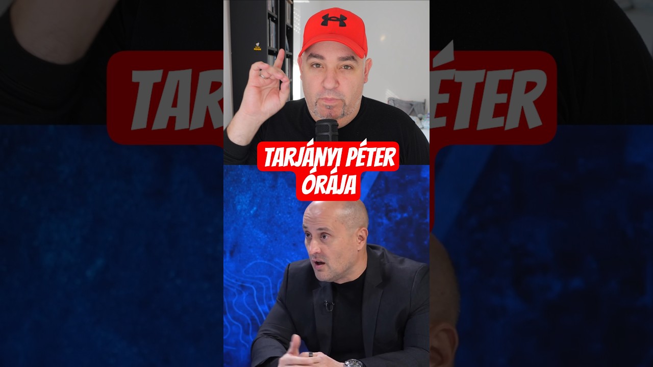 Tarj&aacute;nyi P&eacute;ter &oacute;r&aacute;ja a legut&oacute;bbi Frontvonal ad&aacute;sban #&oacute;r&aacute;k #kar&oacute;ra #panerai