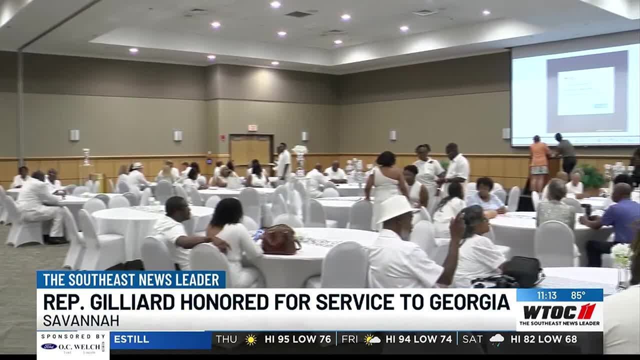 Rep. Carl Gilliard recognized for 42 years of service to the state of Georgia