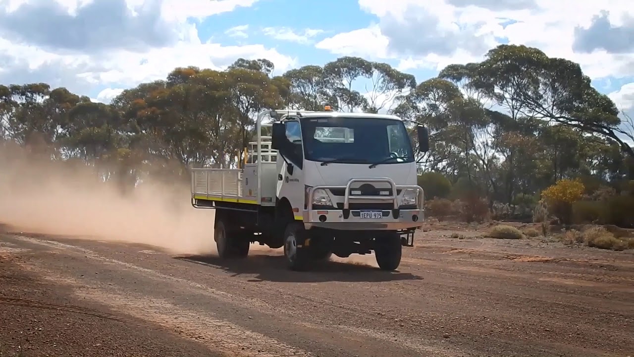 Hino's 300 Series 817 4x4 - Tried, Tested and Proven for Australia.