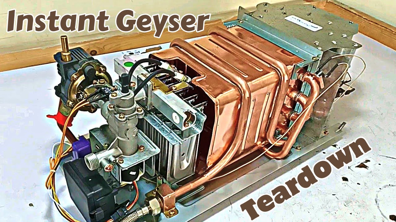 Teardown of IRANI Instant Water Geyser/Heater & how Its Working