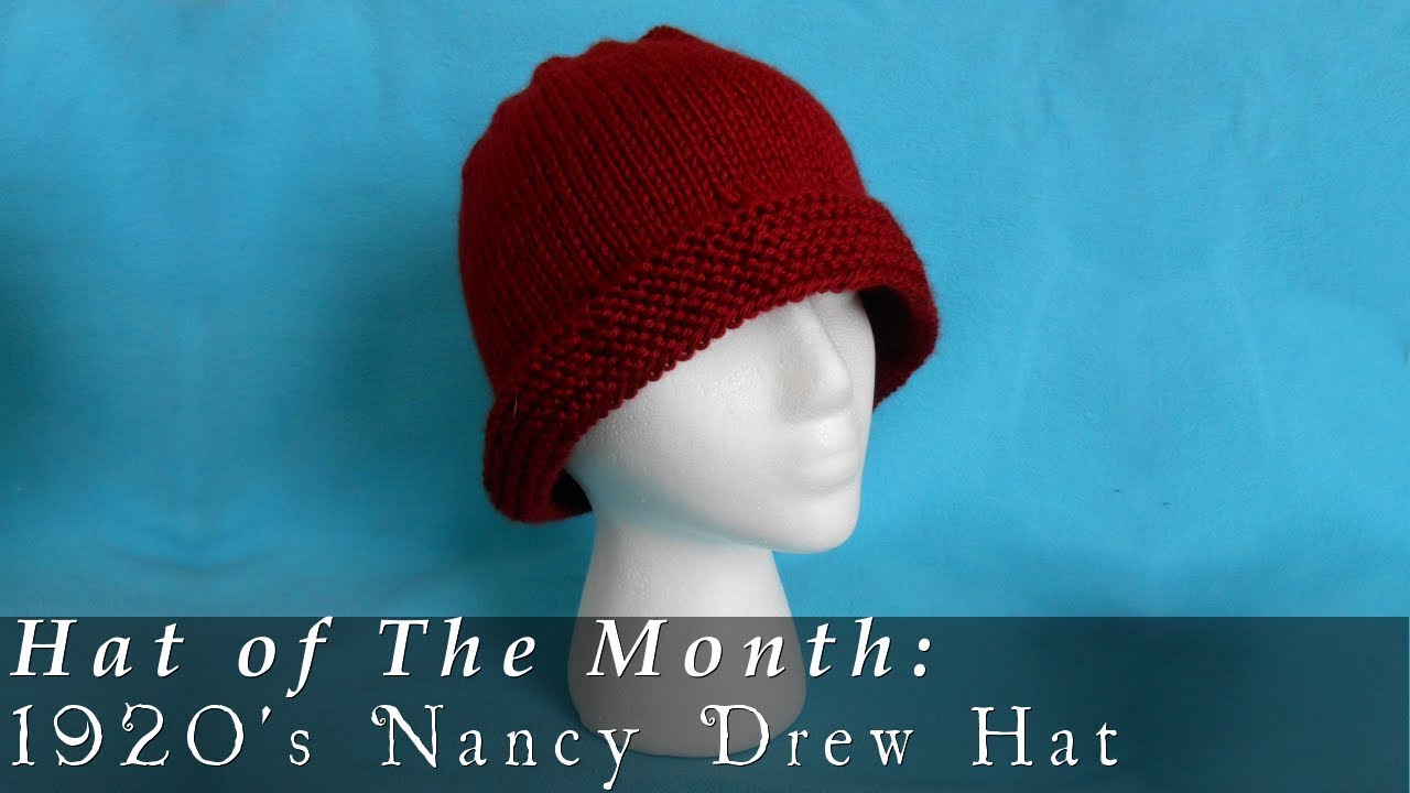 1920's Style Nancy Drew Cloche | Hat of The Month