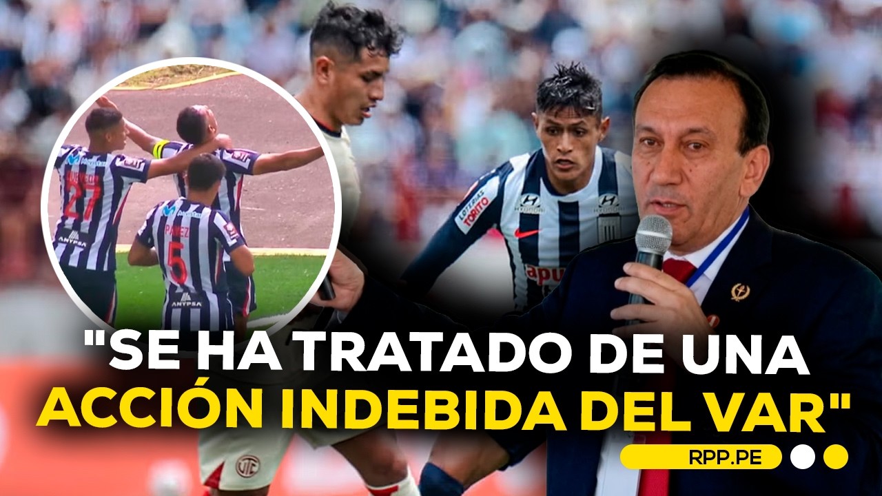 Presidente de la Conar reconoce error en aplicación del VAR en partido entre UTC y Alianza #FCCRPP