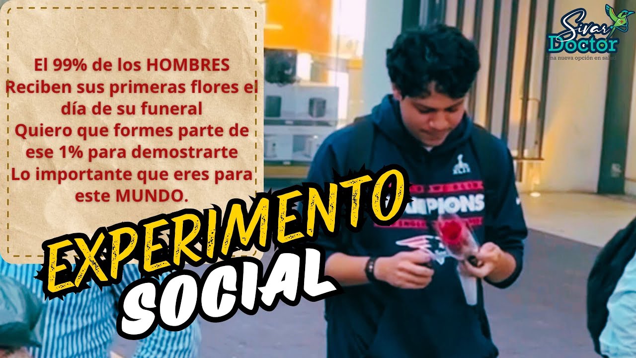 ¿Qué pasa cuando le das ROSAS a un HOMBRE por PRIMERA VEZ?