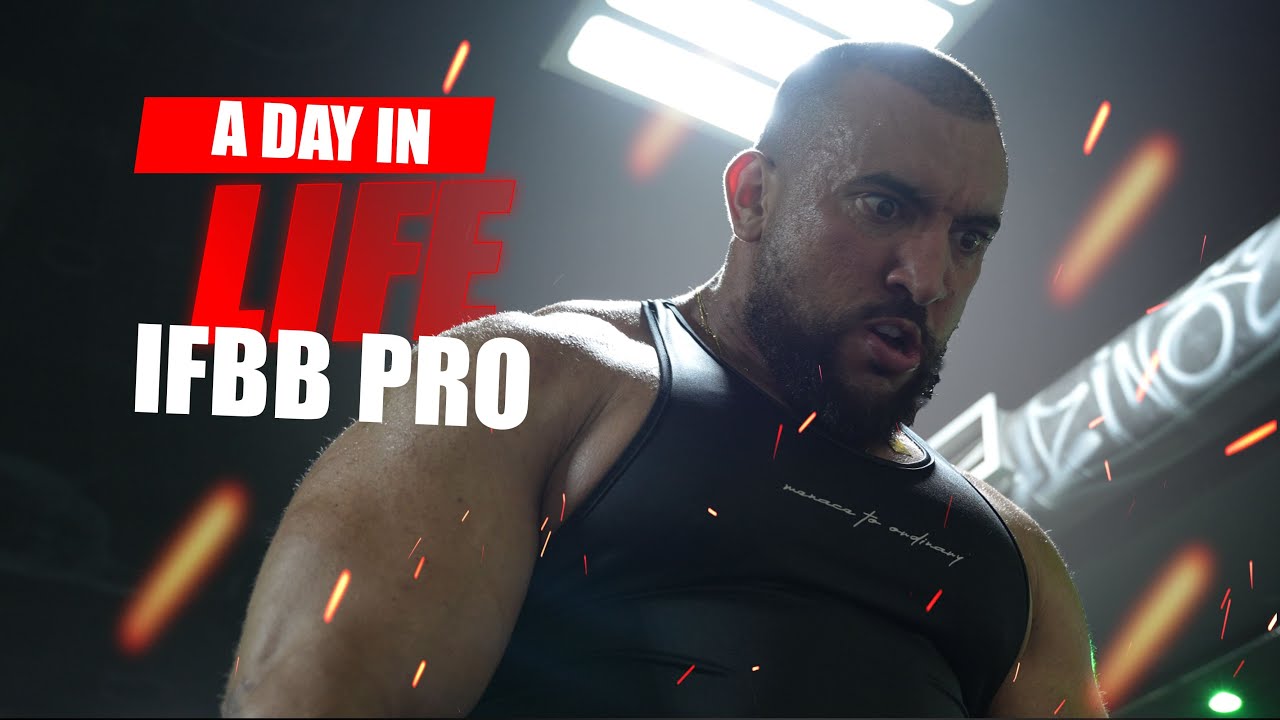 A day in Life of an IFBB PRO, shoulder workout