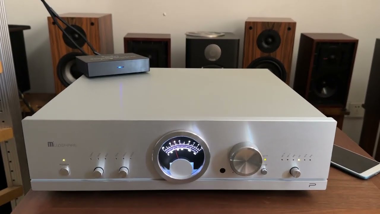 Muzishare's first tube pre-amplifier --Muzishare R90.