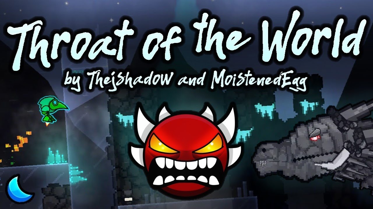 Geometry Dash: Throat of the World 100% (Extreme Platformer Demon) (All Coins)