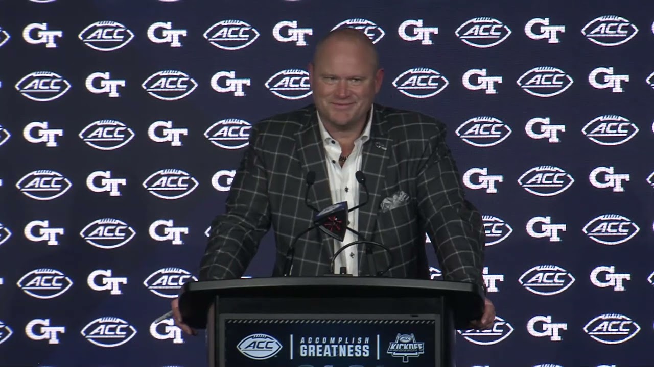 GT FB: 2025 ACC Kickoff Press Conference
