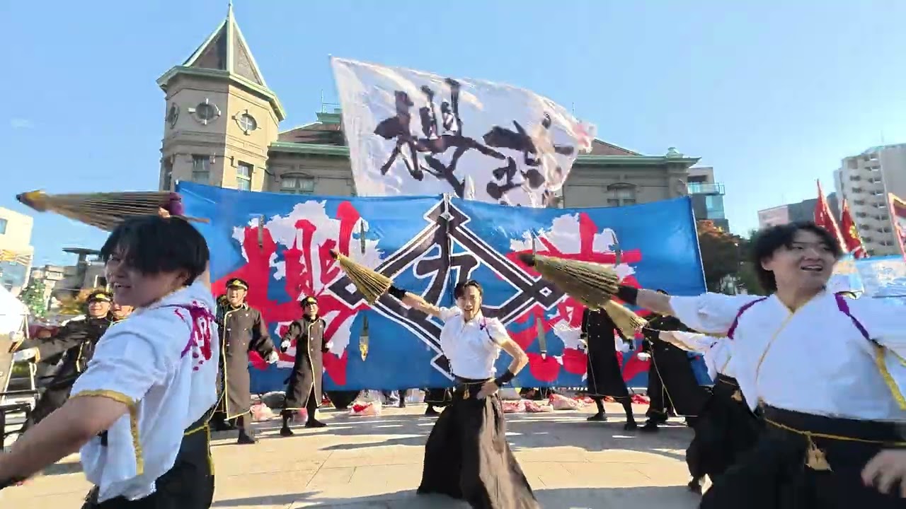 JR九州櫻燕隊  ふくこいアジア祭り2025   天神中央公園貴賓館前広場　2025年11月16日（日曜日）