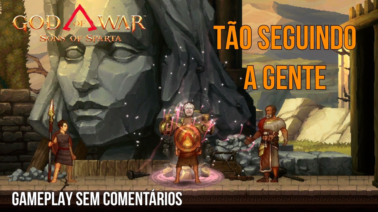A CRIPTEIA ESTÁ NOS OBSERVANDO? | GOD OF WAR SONS OF SPARTA - EPISÓDIO 05 | PT-BR | SEM COMENTÁRIOS