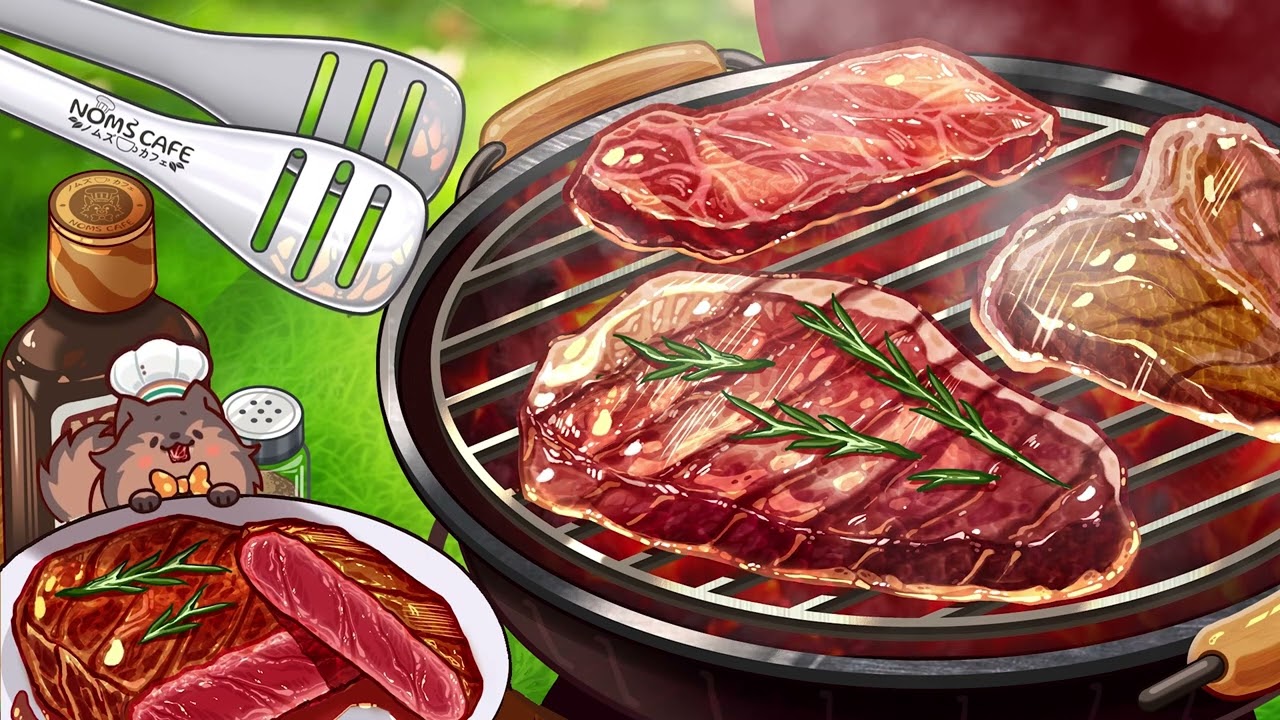 Noms Lofi   BBQ Grilled Steak   Music for Good Vibes