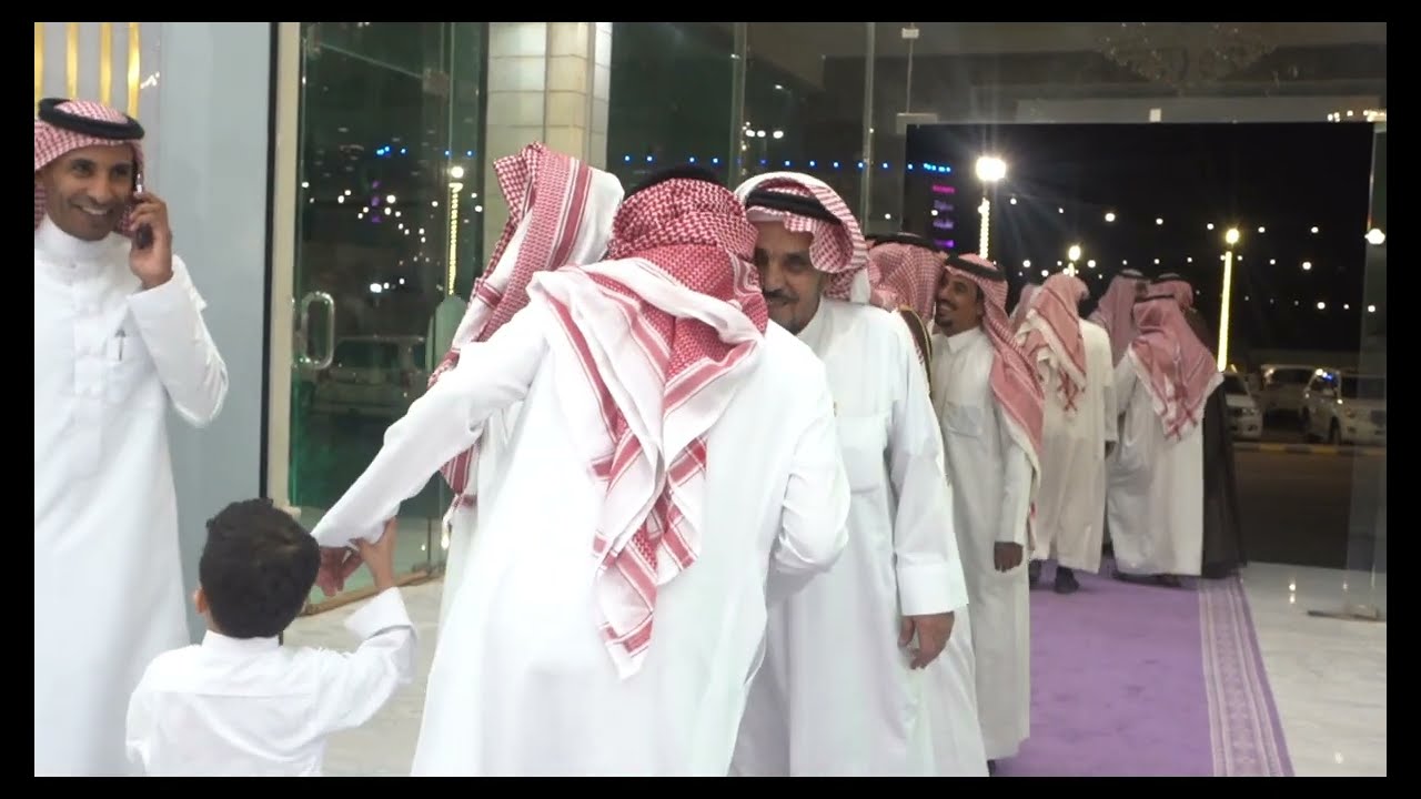 حفل زواج مناور مربح الكريباني العازمي ١-٤-١٤٤٦هـ 📍بريده قاعة الخزامي
