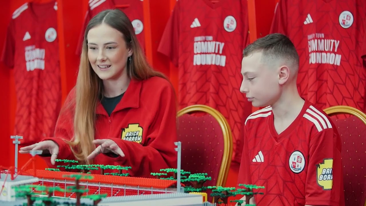 Unveiling the Ultimate LEGO Stadium for Crawley Town Football Club