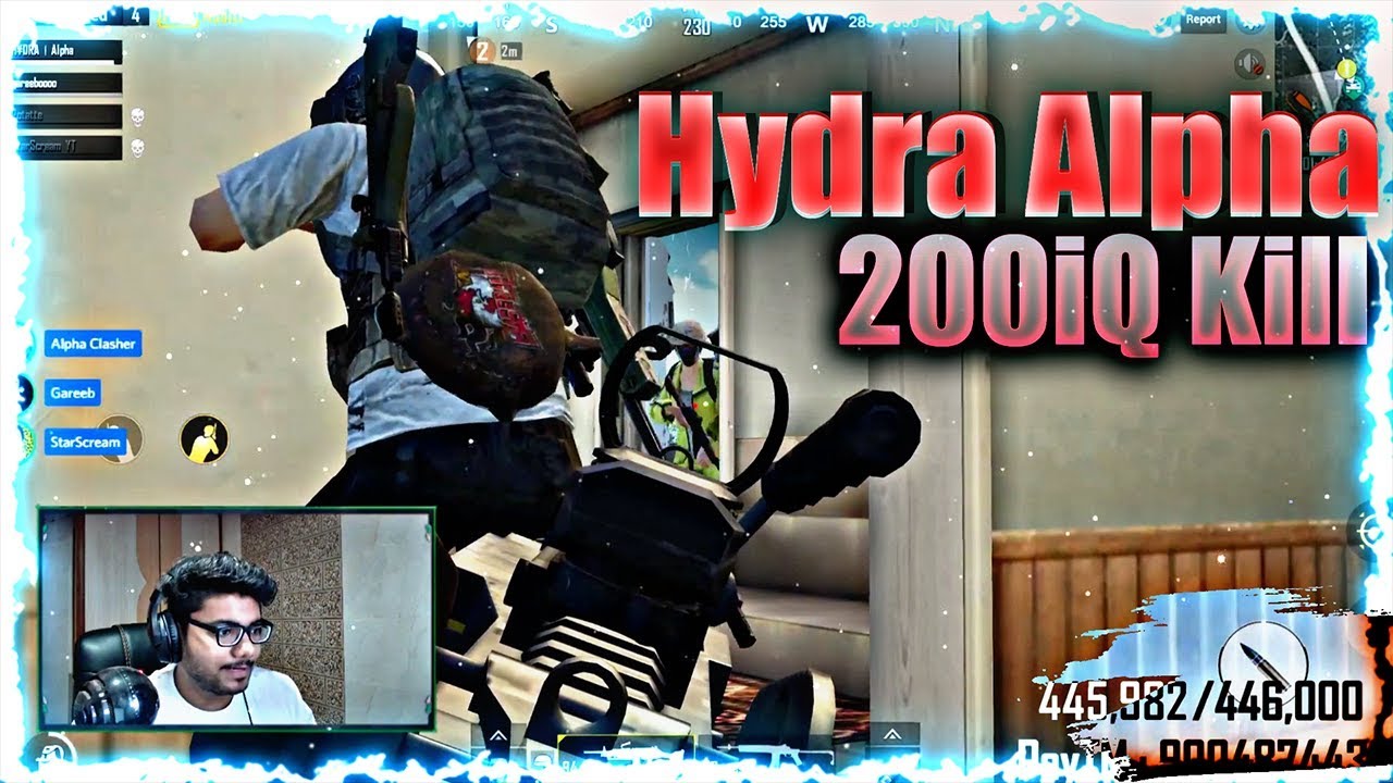 HYDRA | Alpha 200 IQ KILL BACK TO BACK 3 CHICKEN DINNER - PUBG MOBILE HIGHLIGHTS!