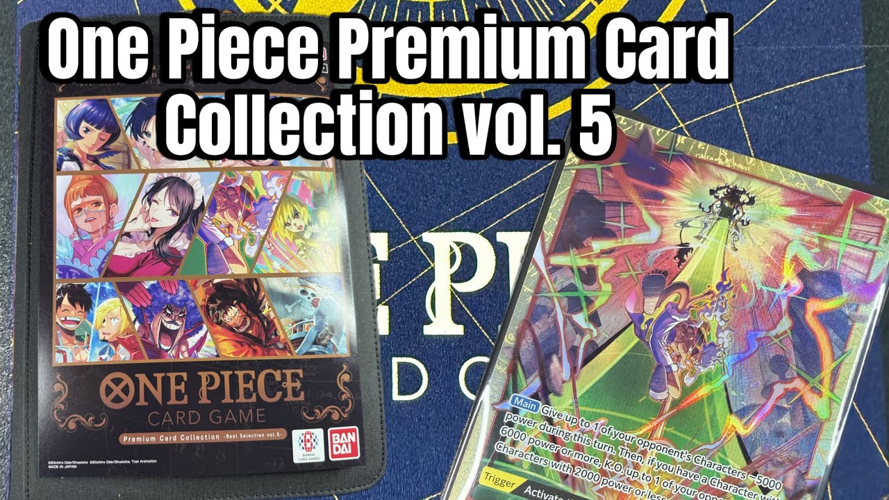 Коллекция премиальных карт One Piece, том 5 | Карточная игра One Piece