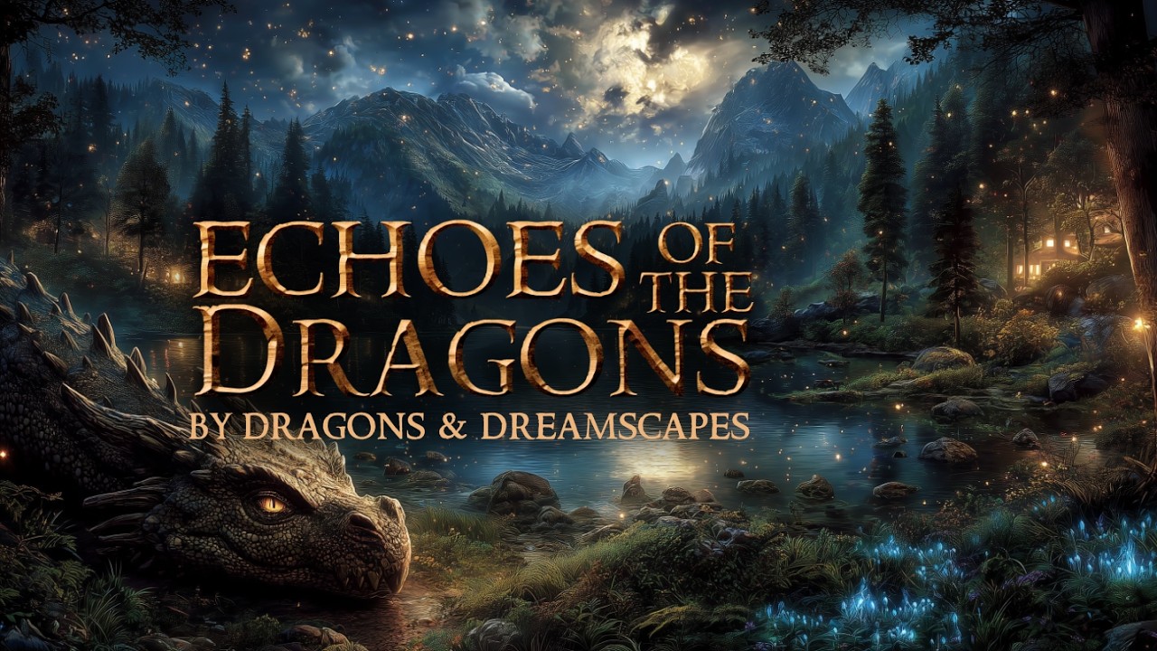Echoes of the Dragons • Where Ancient Wings Whisper | Relaxing Fantasy Ambience & Music