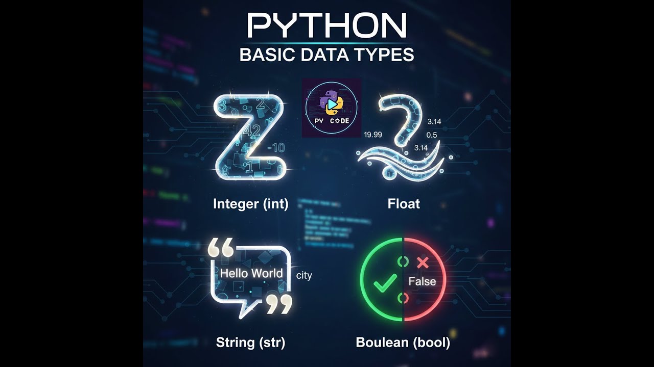 មេរៀនទី២​ Basic Data Types Python