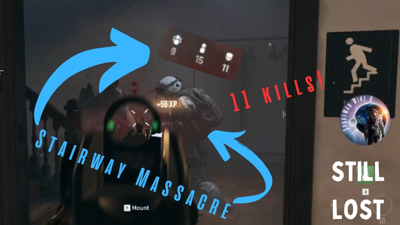 It was an ABSOLUTE MASSACRE in the stairway! With TheAstroBear! | SpaceManMike