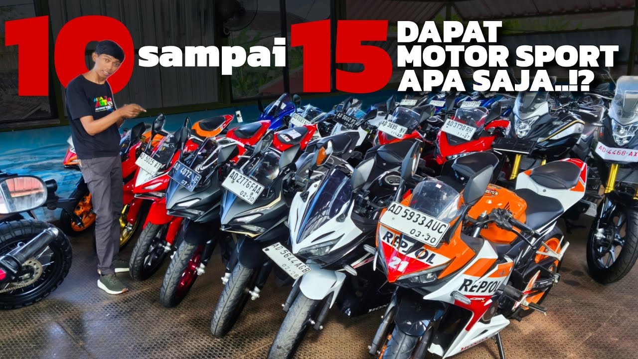 10 SAMPAI 15 JUTA DAPAT MOTOR SPORT APA!? motor bekas murah - ANEKA JASA MOTOR 