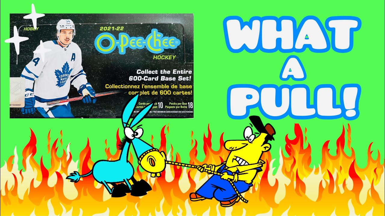 2021-22 (21/22) O-Pee-Chee (OPC) Hockey Hobby Box Break | PERFECT PULL! (2022)
