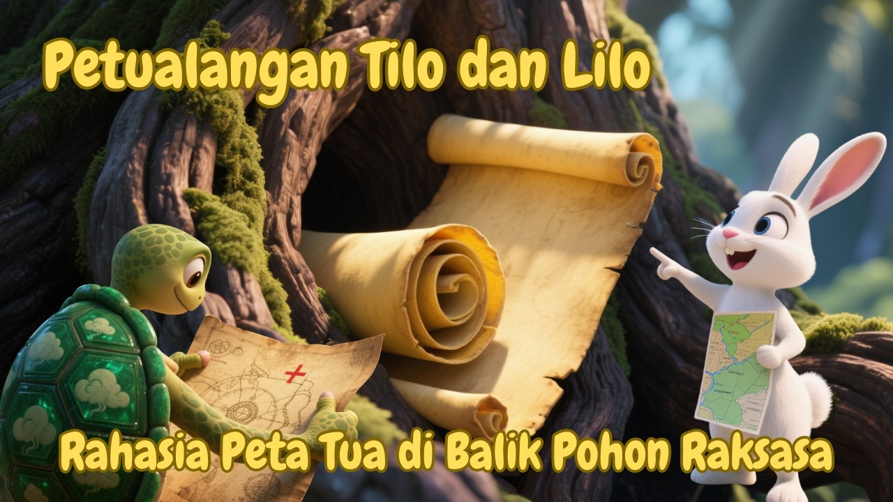 Petualangan Tilo dan Lilo : Rahasia Peta Tua di Balik Pohon Raksasa