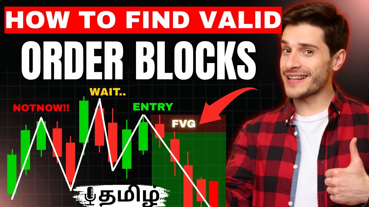 How to Find VALID Order Blocks in Forex Trading (Step-By-Step Guide) for Beginners in tamil #forex
