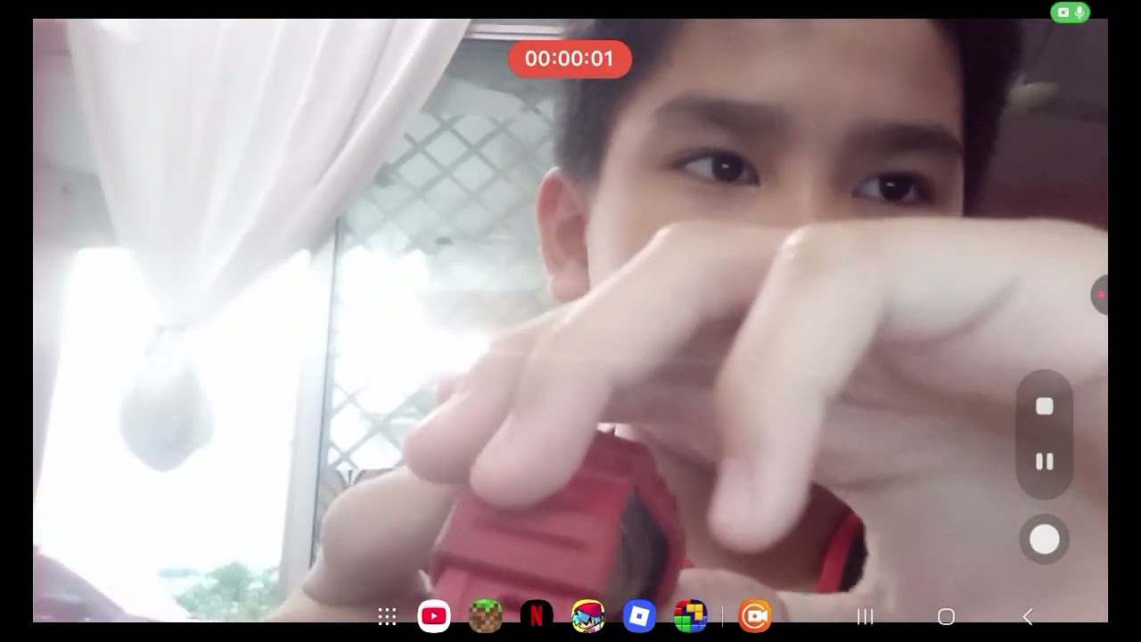 Speed run but face reveal