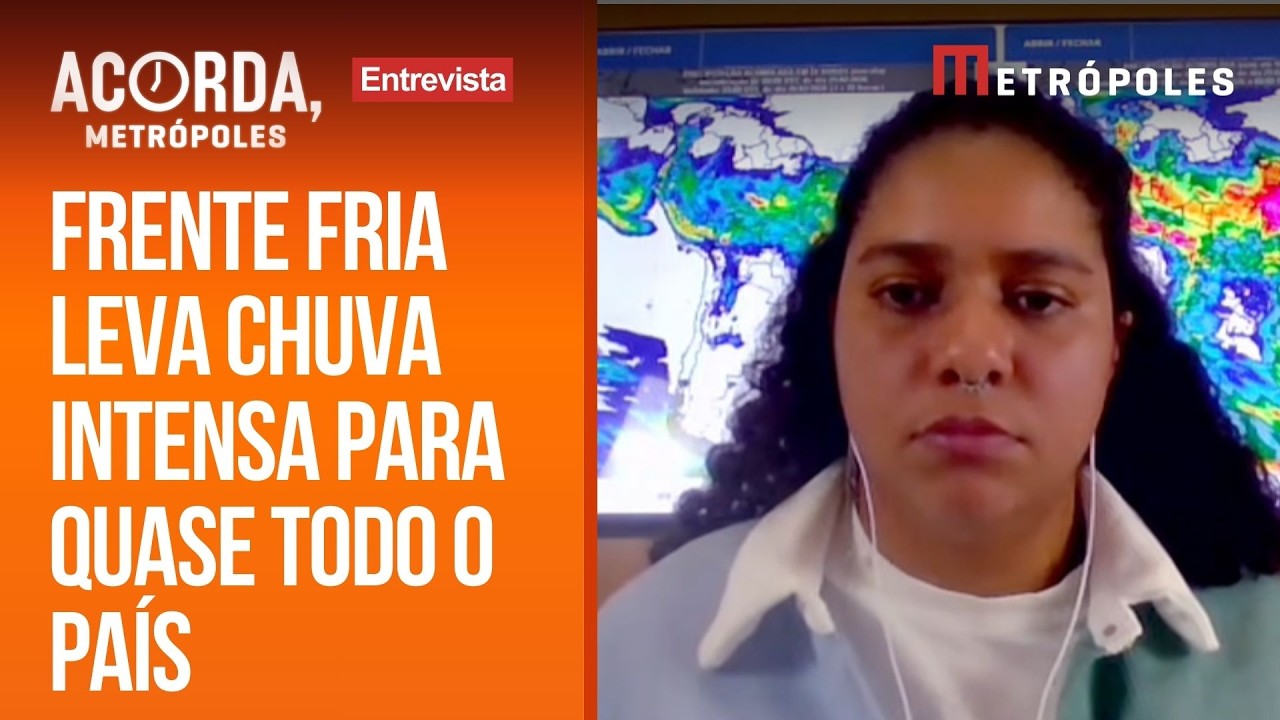 Clima: frente fria leva chuva intensa para quase todo o país; confira