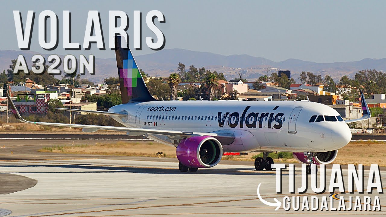 TRIP REPORT: Volaris A320 Neo (ECONOMICA) | Tijuana - Guadalajara | Reporte de vuelo FHD