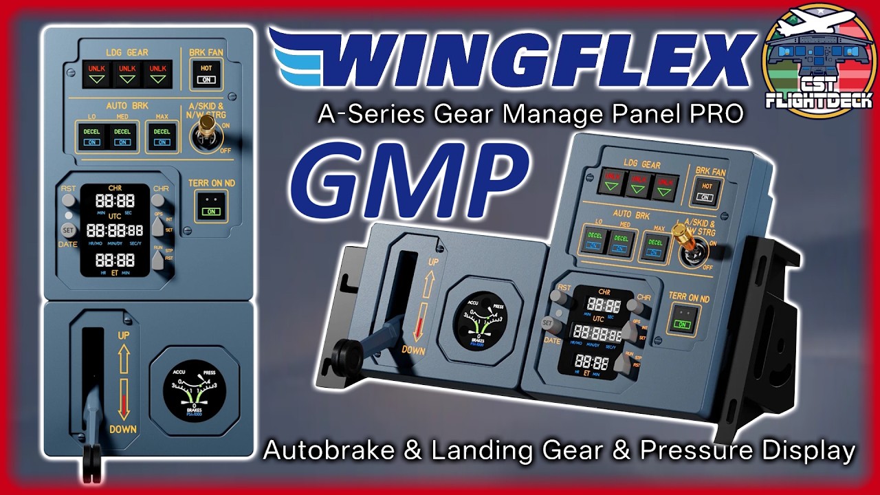 $159 ЗА ЭТО?! 😳 СТОИТ ЛИ WINGFLEX GMP СВОИХ ДЕНЕГ? 🔥 | Обзор оборудования для авиасимулятора Airb...