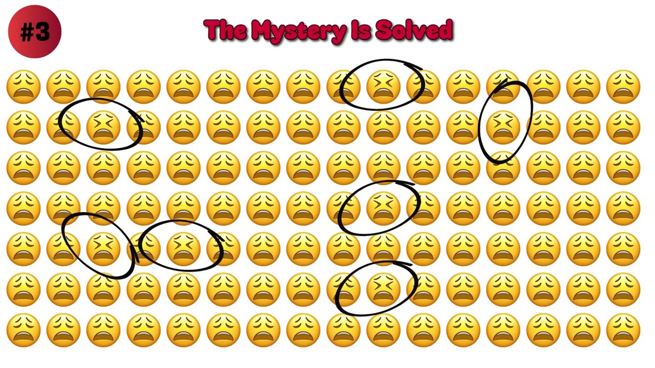 Find the Odd Emoji – 5 Super Tricky Rounds!” 😲 #emojyfind #puzzle #emojigame #emoji 