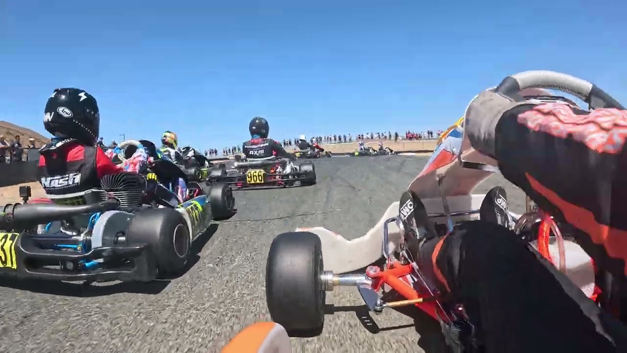 Started 18th and Went to the Lead! Skusa ProKart Challenge Rd. 5 Sonoma Raceway