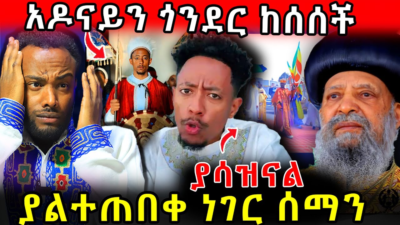 🛑ያሳዝናል ! አዶናይን ጎንደር ከሰሰች !  አባታችን  ያልተጠበቀ ነገር ተናገሩ !! #ethiopia  #orthodox  #tmc   #veronica   #ebs
