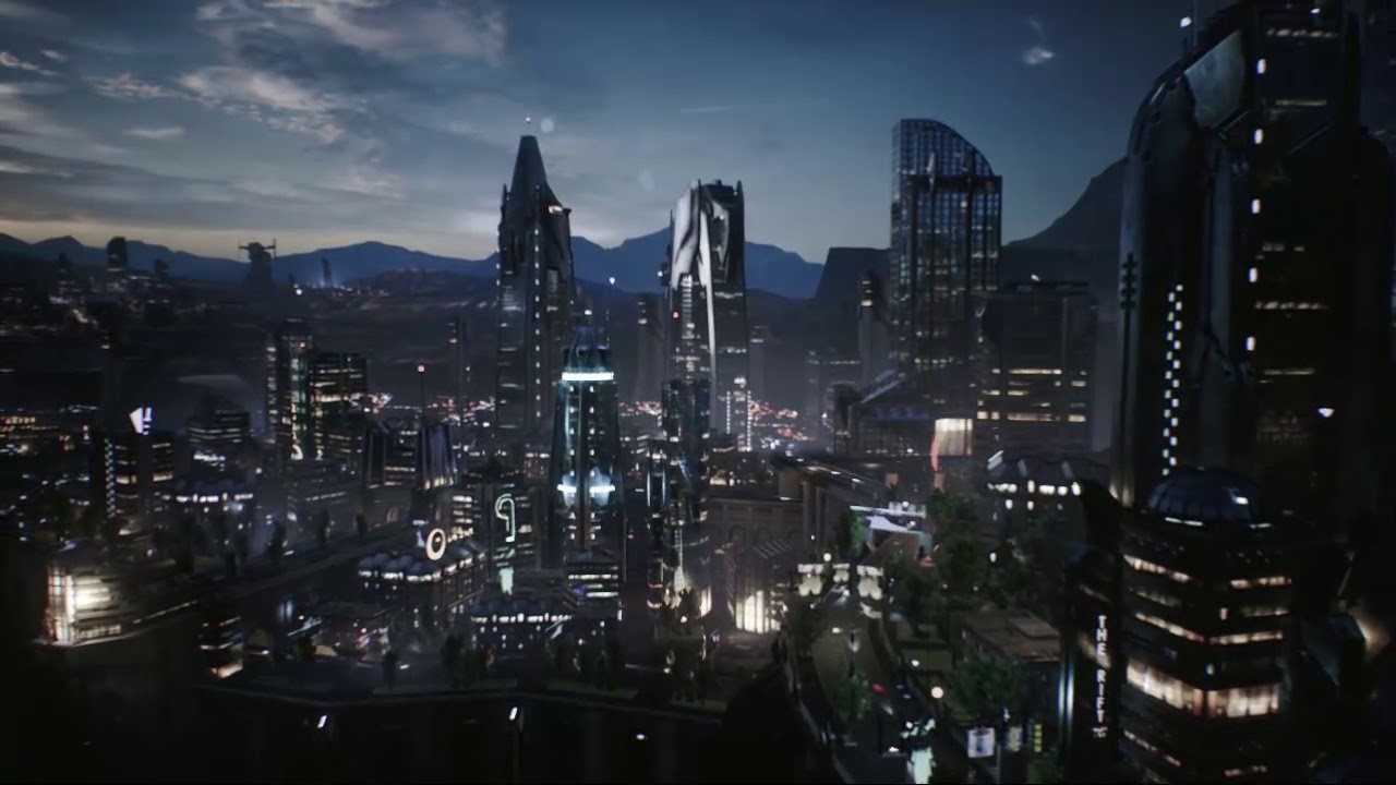 10 hours | CityScape of Mars Base Alpha-1: Ambient Space Music, Sci-Fi, Future World