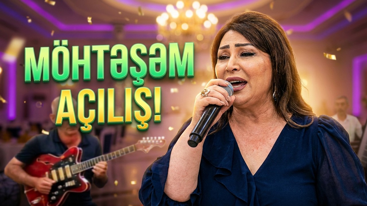 yeni Gözəl bir toy açılışı oxuyur Nigar Ağcabədili / gitara Asif Ağcabədili / tamada Çingiz