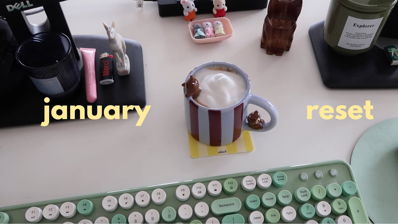 goodbye january | never too late to reset, notion planning & 2026 intentions - a vlog