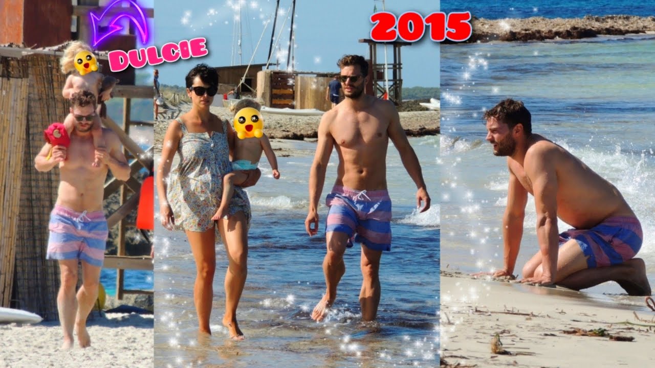 😍 JAMIE DORNAN AND AMELIA WARNER With DULCIE DORNAN In Ibiza, September 2015 💓 DORNAN FAMILY &hearts;️