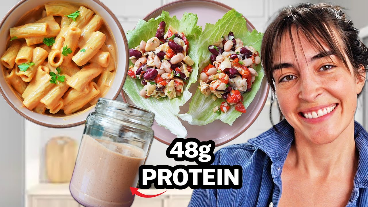 LAZY VEGAN Meals I Eat For 100g Protein