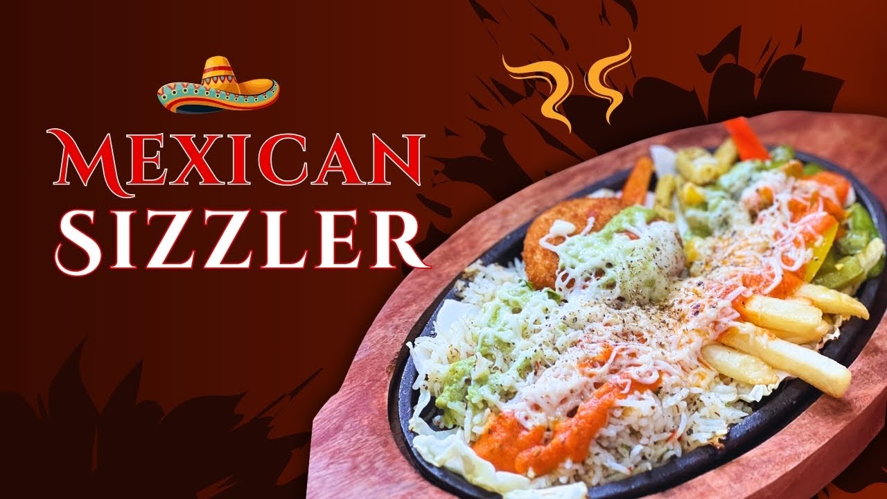 आज हमने घर पर बनाया Mexican Sizzler | Homemade Mexican Sizzler ft. @DharmisKitchen