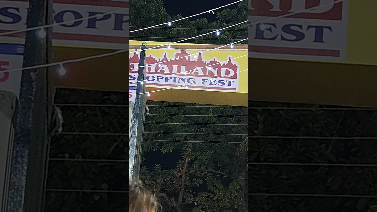 Thailand Shopping Fest #BannuSchool #RaceCourse