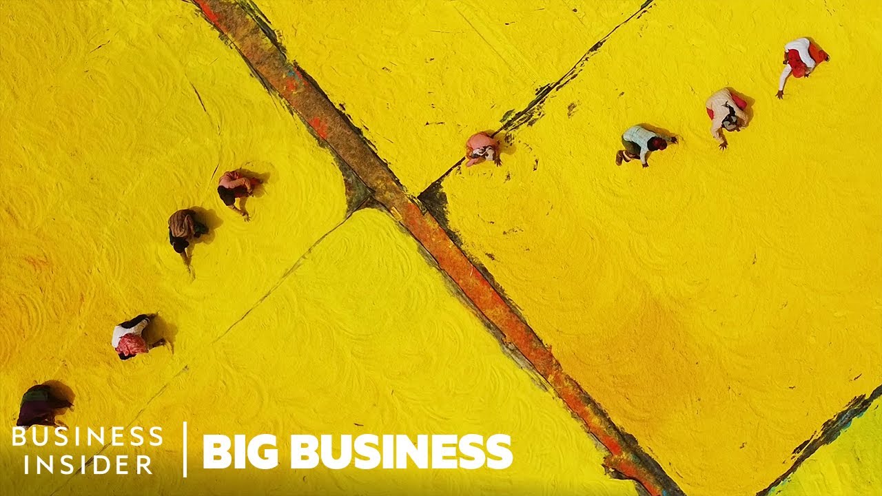 How Over 2,000 Tons Of Gulal Are Produced in India For Holi | Big Business