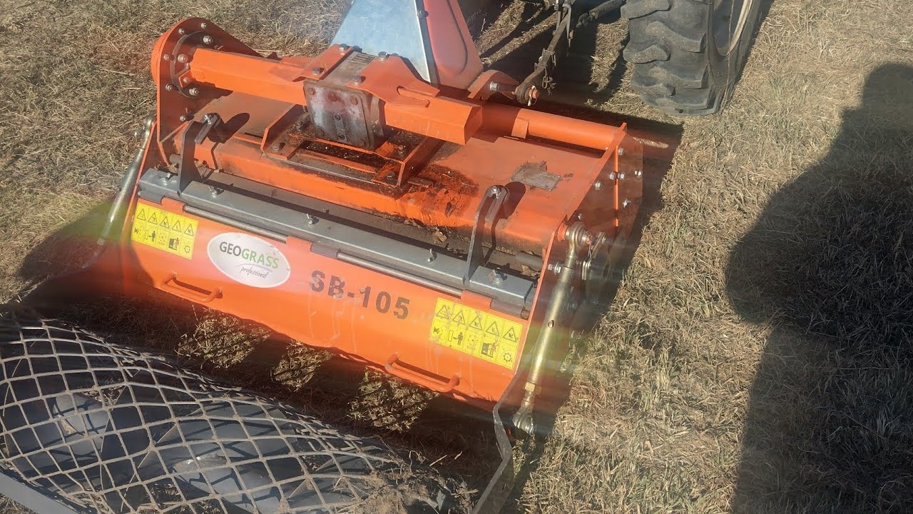 Glebogryzarka separacyjna geograss -przygotowujemy pod trawnik 