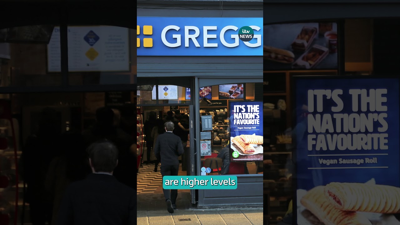 Why Greggs is locking up sandwiches in some stores #itvnews #greggs #food