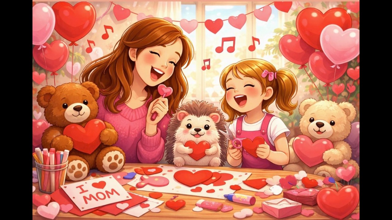 Soft pop lullaby for Valentine’s Day