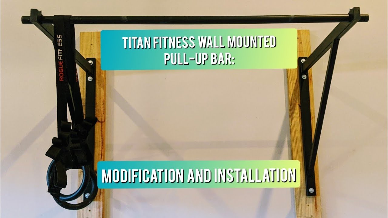 Настенный турник Titan Fitness: модификации и установка
