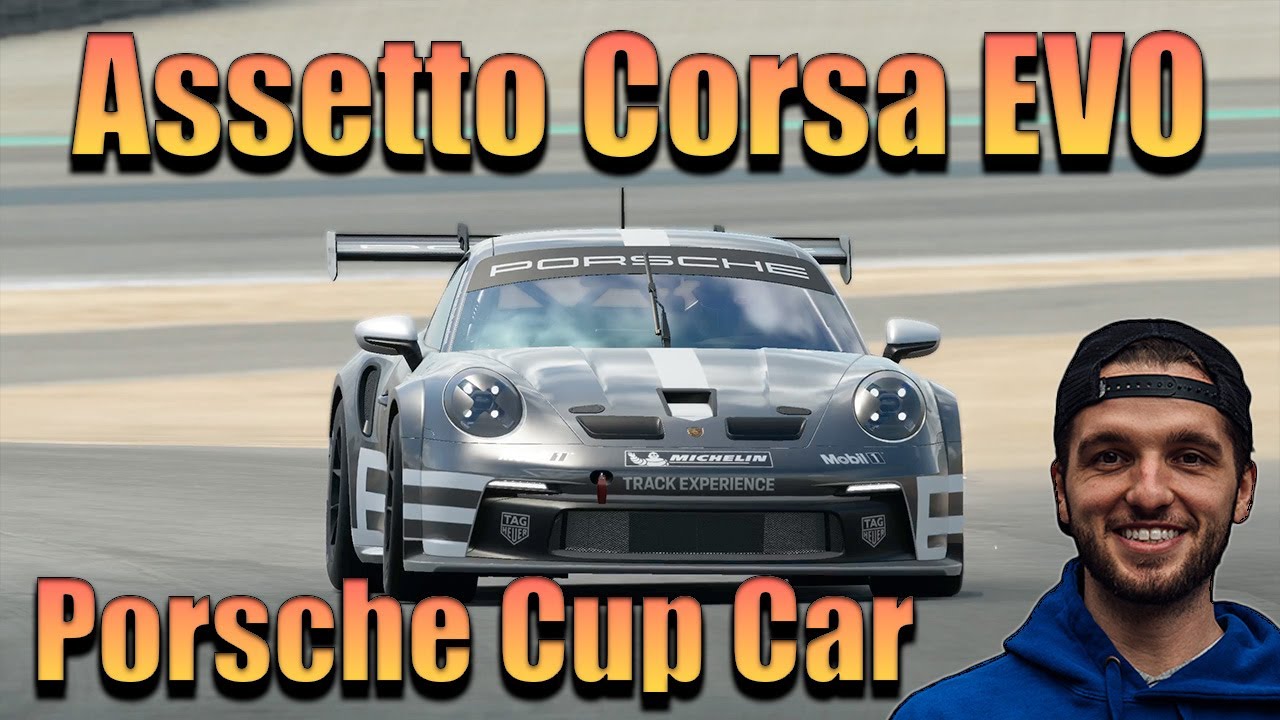 ASSETTO CORSA EVO is HERE! Porsche Cup Car vs Iracing Porsche Cup Car