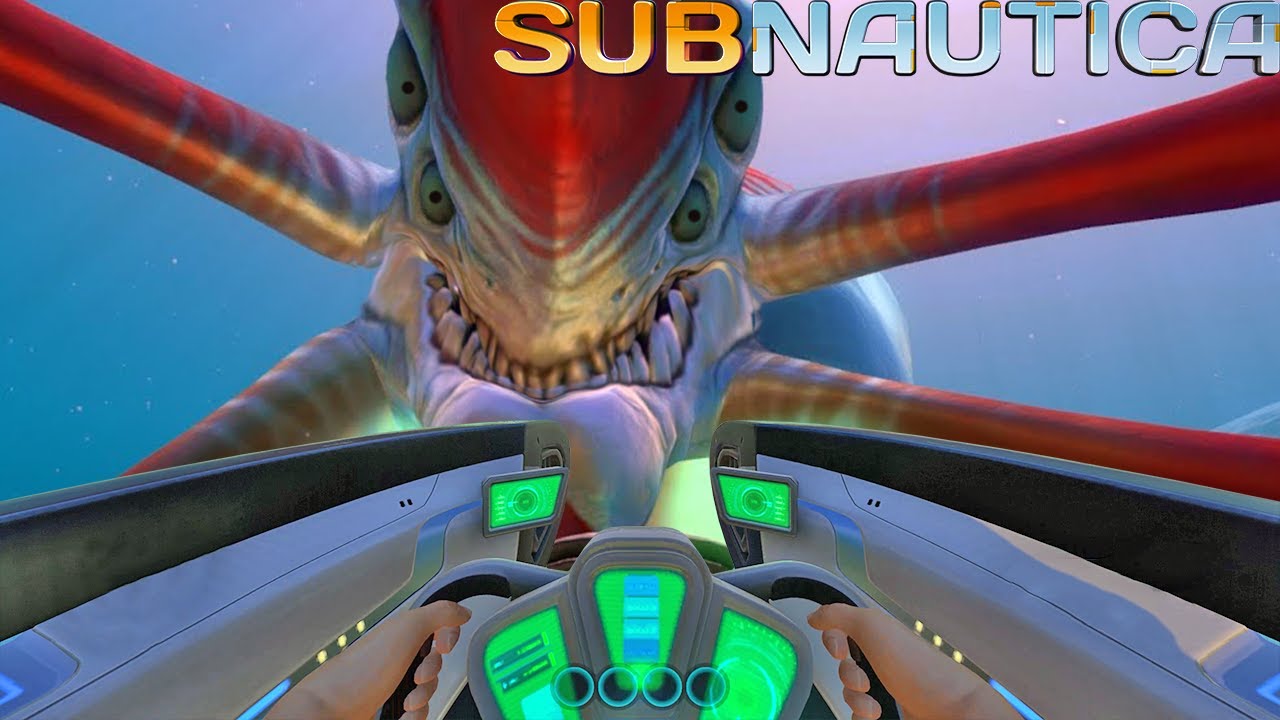 First Encounter with a Reaper Leviathan - Episode 4 | Subnautica