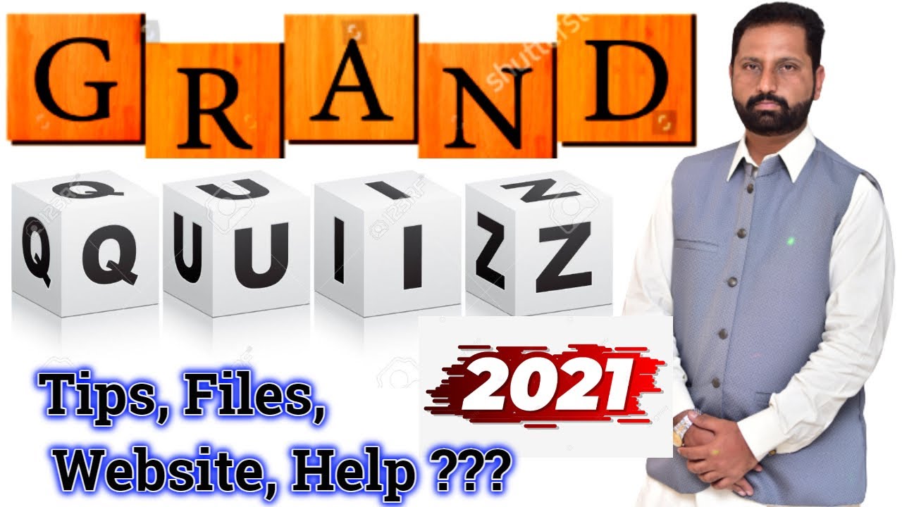 Grand QUIZ spring 2021 guide lines for VU students