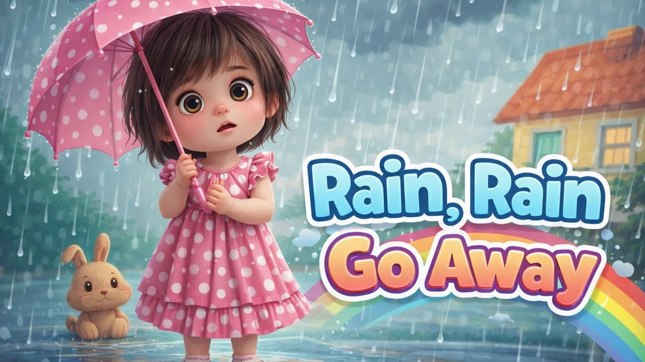 Rain rain Go Away Come Again another day @Totopia-KidsFunLearning